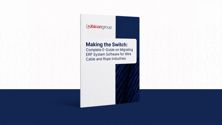 making the switch eguide feature Rubicon ERP Solutions