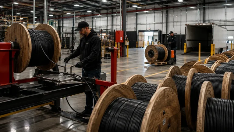 wire rope inspection manufacturing floor Rubicon ERP Solutions