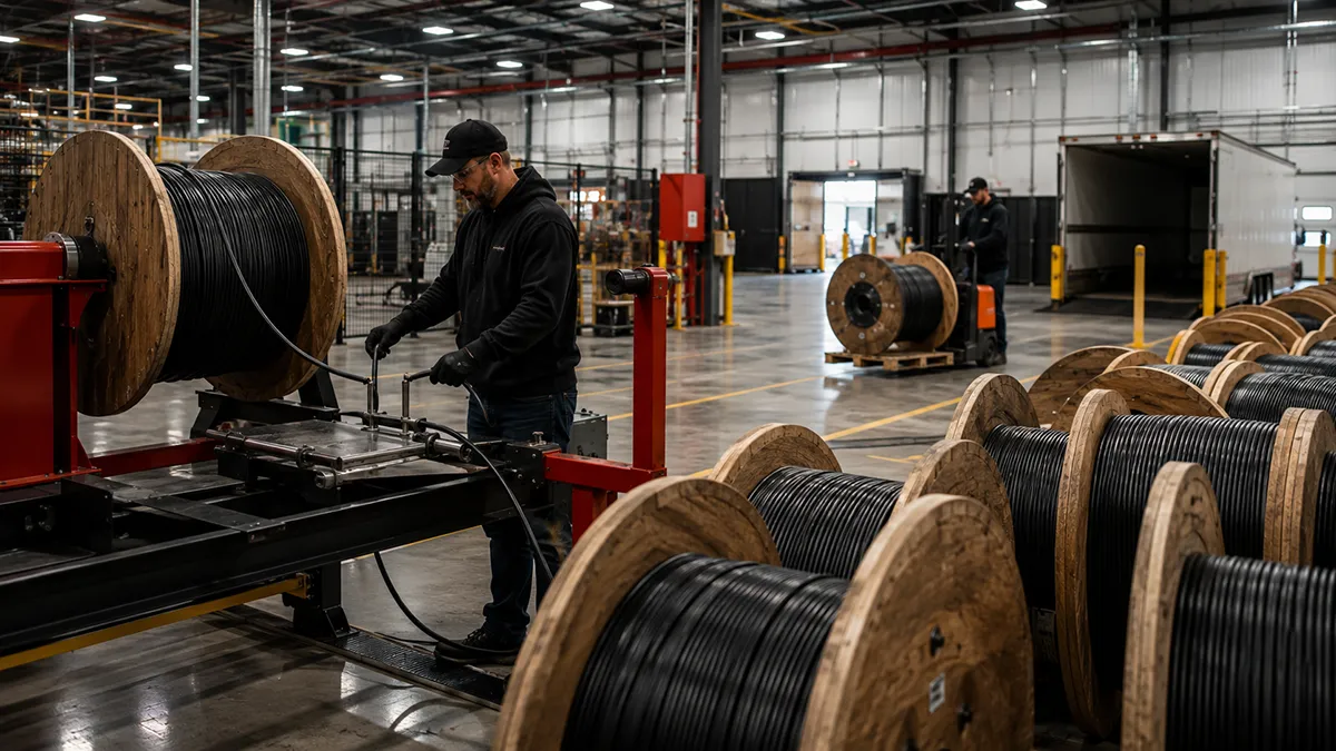 Why Manufacturers Lose Visibility and How to Fix It With ERP Software for Inventory 1 The Rubicon Group wire rope inspection manufacturing floor Rubicon ERP Solutions