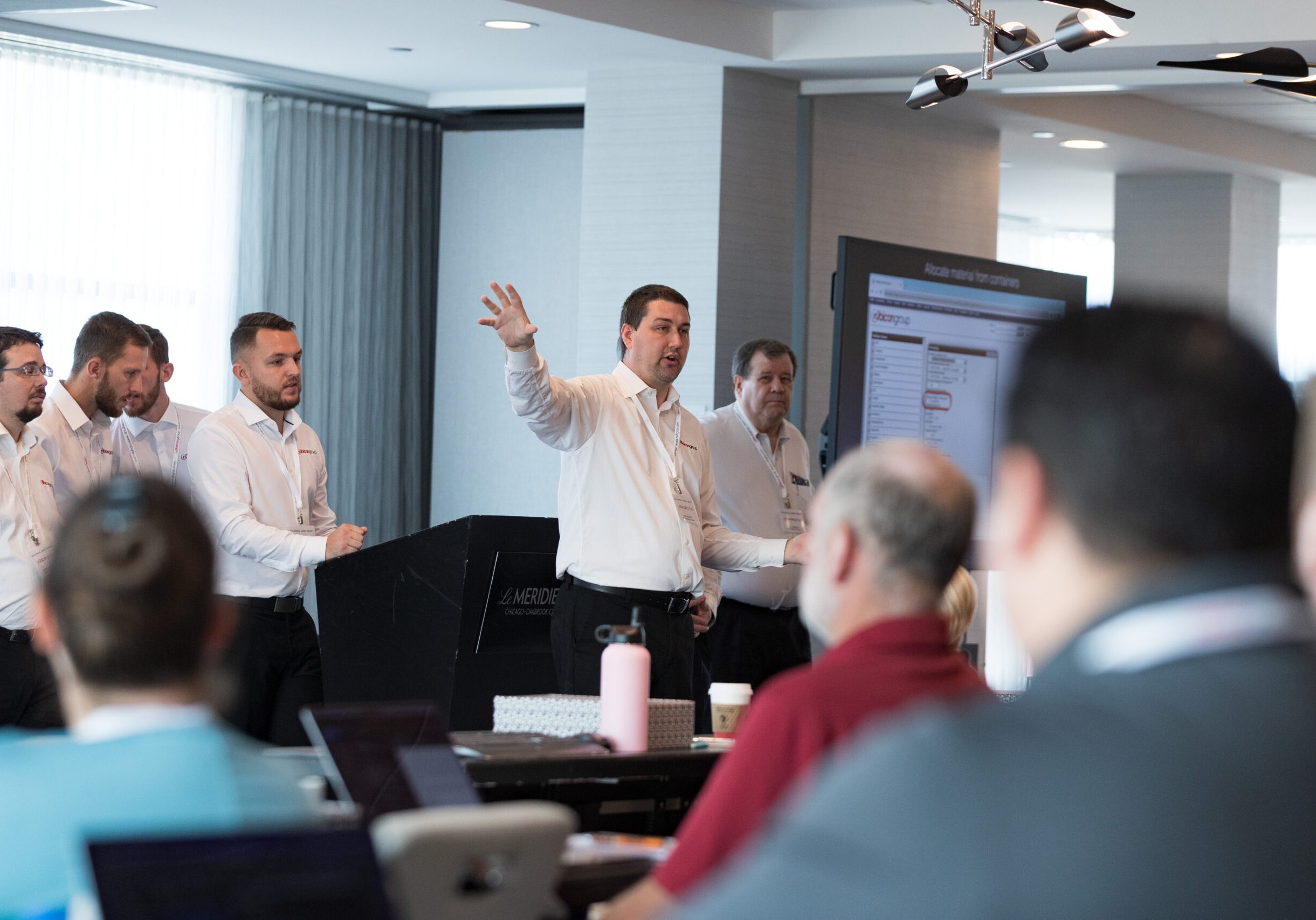 Users-Group-2022-The-Rubicon-Group-71-scaled The Rubicon Group presenting new features in their software to an audience.